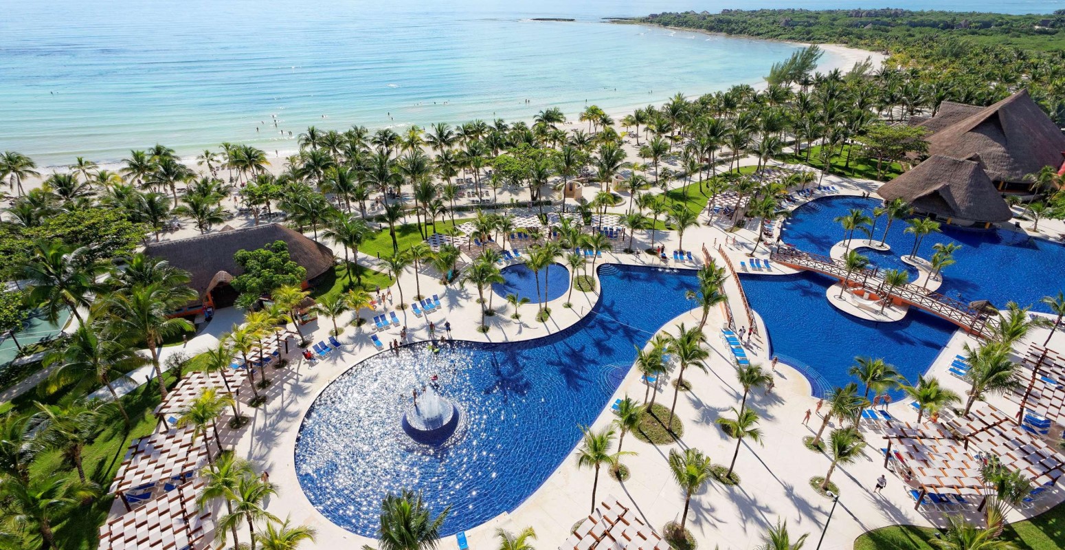 hotel barcelo maya beach riviera maya mexico caribe viajar solo con niños